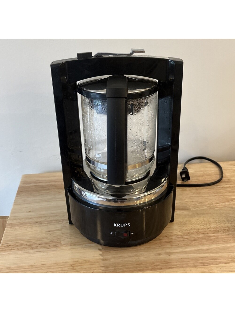 Krups Pressure Coffemaker Moka F468 Coffee 12 Cup Made in France READ CONDITION